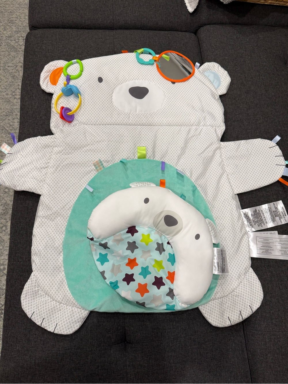 Bright starts tummy time mat